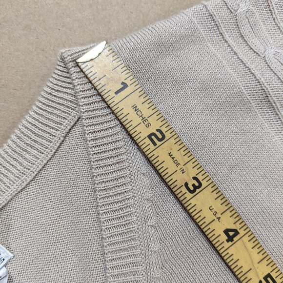 🖤 3/$15 🖤 Men's Modern Images Lightweight Silt V-neck Sweater NWT Silt/Cream - Picture 15 of 16